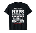Baseball Uncle Funny Uncle Baseball Player T-Shirt - Graphic Print Unisex - T-Shirt, Sweatshirt, Hoodie