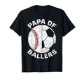 Funny Papa Son Daughter Ballers T-Shirt - Casual Everyday Wear Unisex - T-Shirt, Sweatshirt, Hoodie