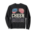 Cheer Mom Mother Bow Cheerleader Sweatshirt - Novelty Apparel Men Women - T-Shirt, Sweatshirt, Hoodie