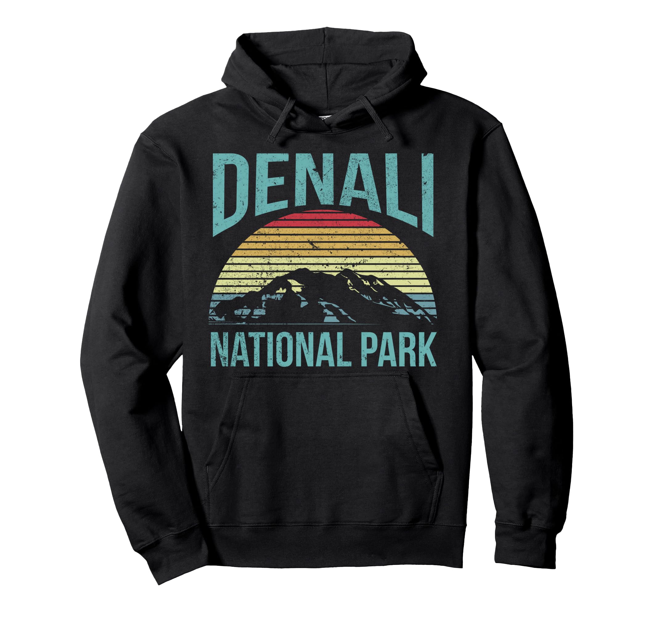 National Park Denali National Park Hoodie - Graphic Print Men Women - T-Shirt, Sweatshirt, Hoodie