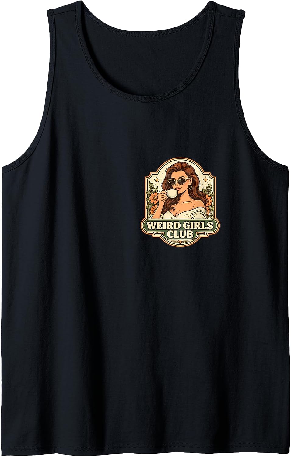 Weird Girls Club Funny Vintage Woman Retro Merch - Adult & Kids T-Shirts, Sweatshirts & Hoodies apparel design preview 1