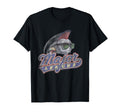 Major League Distressed Logo Small T-Shirt - Graphic Print Unisex - T-Shirt, Sweatshirt, Hoodie