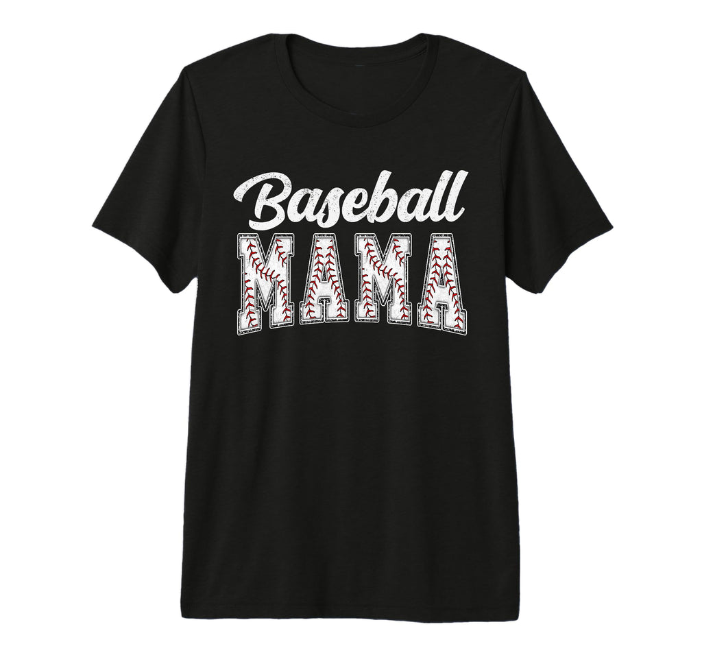 Baseball Mama Baseball Mom Mothers Day T-Shirt - Trendy Graphic Unisex - T-Shirt, Sweatshirt, Hoodie