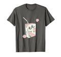 90S Japanese Text Aesthetic Peach T-Shirt - Fun Novelty Design for Adults - T-Shirt, Sweatshirt, Hoodie