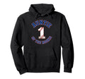 Auntie Rookie 1St Birthday Baseball Hoodie - Novelty Apparel for Adults - T-Shirt, Sweatshirt, Hoodie