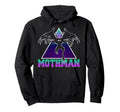Vaporwave Aesthetic Mothman Hoodie - Novelty Apparel Men Women - T-Shirt, Sweatshirt, Hoodie