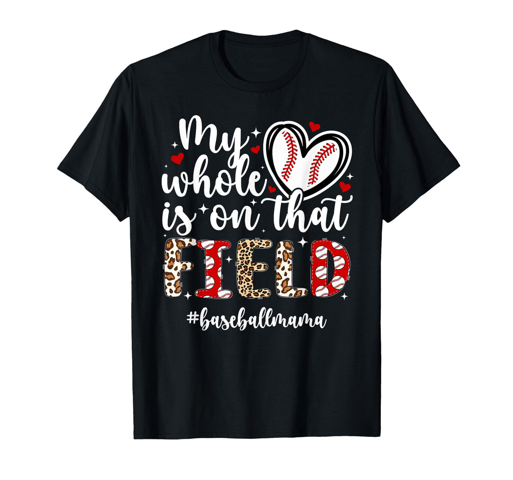 Proud Baseball Mama Baseball Mom T-Shirt - Minimalist Print for Adults - T-Shirt, Sweatshirt, Hoodie