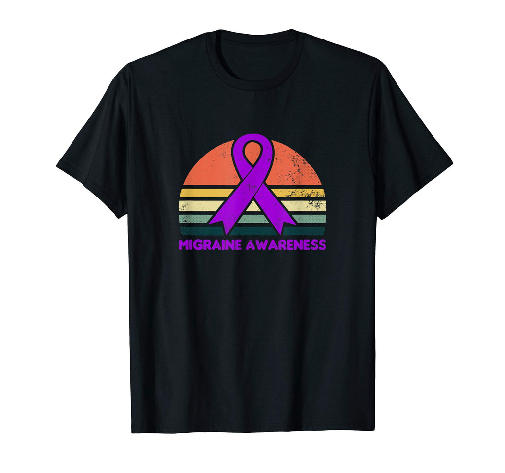 Migraine Sunset Awareness Gift T-Shirt - Novelty Apparel for Adults - T-Shirt, Sweatshirt, Hoodie