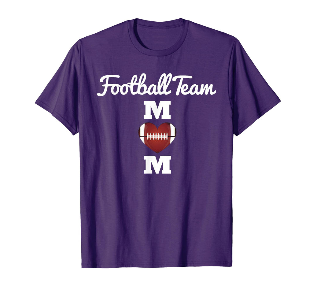 Football Team Mom Football Team Mom T-Shirt - Graphic Print Unisex - T-Shirt, Sweatshirt, Hoodie