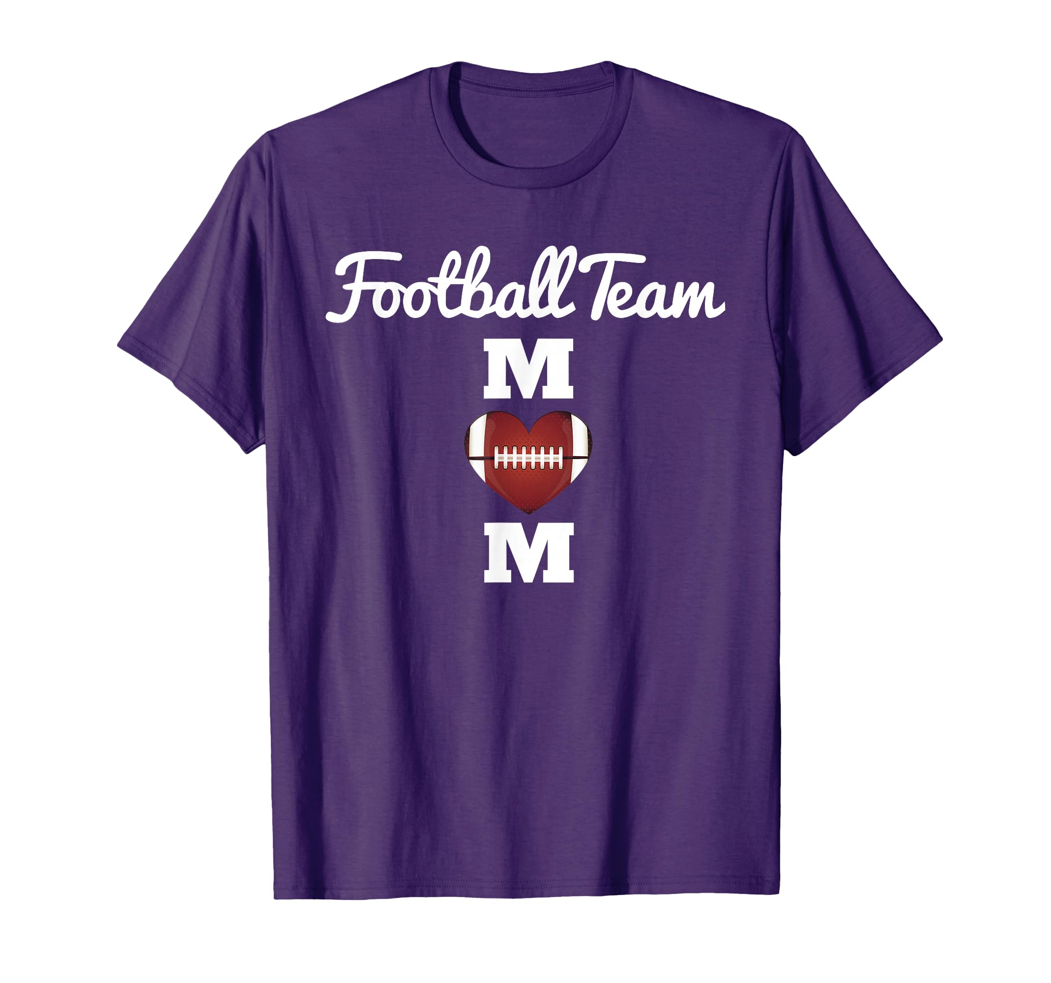 Football Team Mom Football Team Mom T-Shirt - Graphic Print Unisex - T-Shirt, Sweatshirt, Hoodie