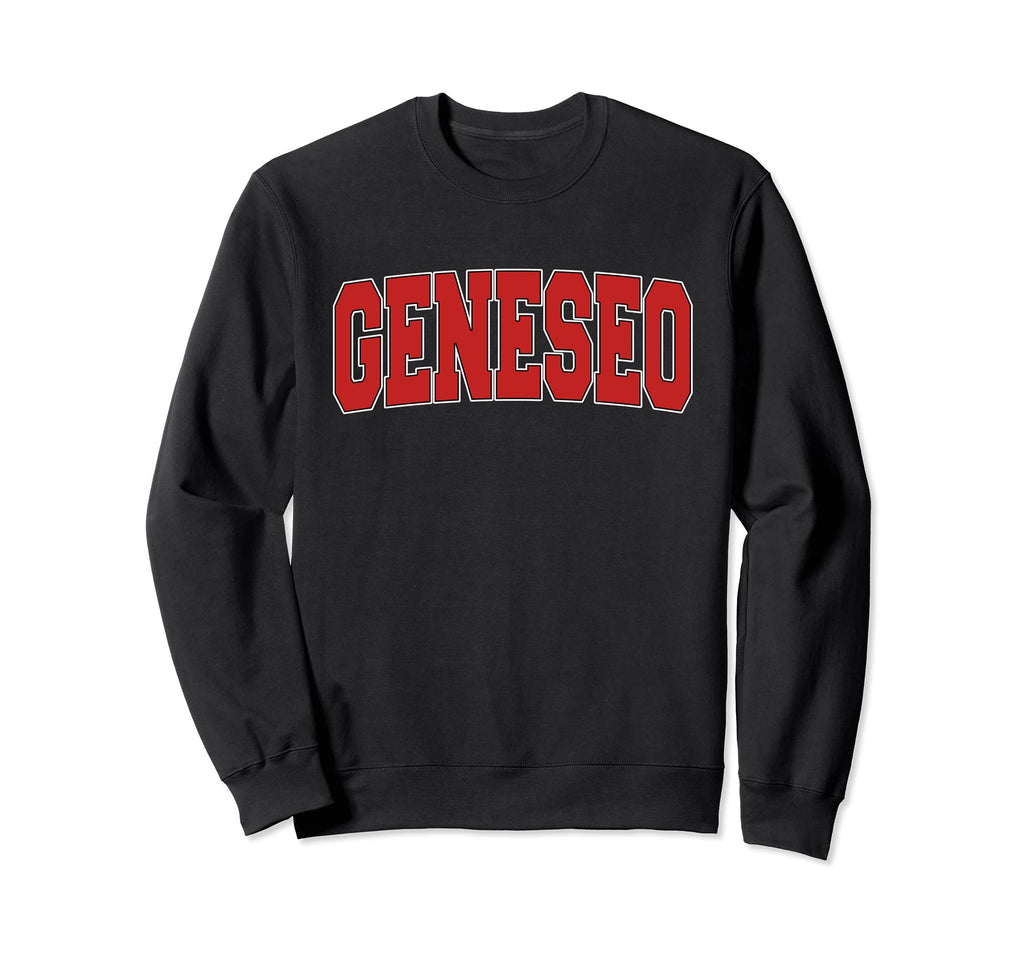 Geneseo Ny New York Varsity Usa Sports Sweatshirt - Trendy Graphic Unisex - T-Shirt, Sweatshirt, Hoodie