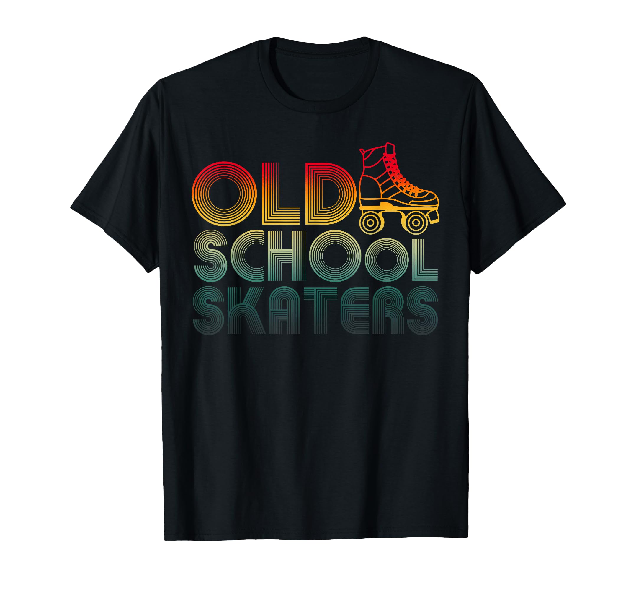 Roller Skates Old School Derby T-Shirt - Aesthetic Graphic for Adults - T-Shirt, Sweatshirt, Hoodie