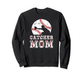 Baseball Catcher Mom Baseball Sweatshirt - Minimalist Print Men Women - T-Shirt, Sweatshirt, Hoodie