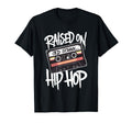 Raised Old School Hip Hop Cassette Dope T-Shirt - Graphic Print for Adults - T-Shirt, Sweatshirt, Hoodie