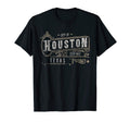 Houston Tx Victorian Home City T-Shirt - Novelty Apparel for Adults - T-Shirt, Sweatshirt, Hoodie