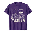 American Motorcycle Flag Merica Biker T-Shirt - Novelty Apparel Men Women - T-Shirt, Sweatshirt, Hoodie