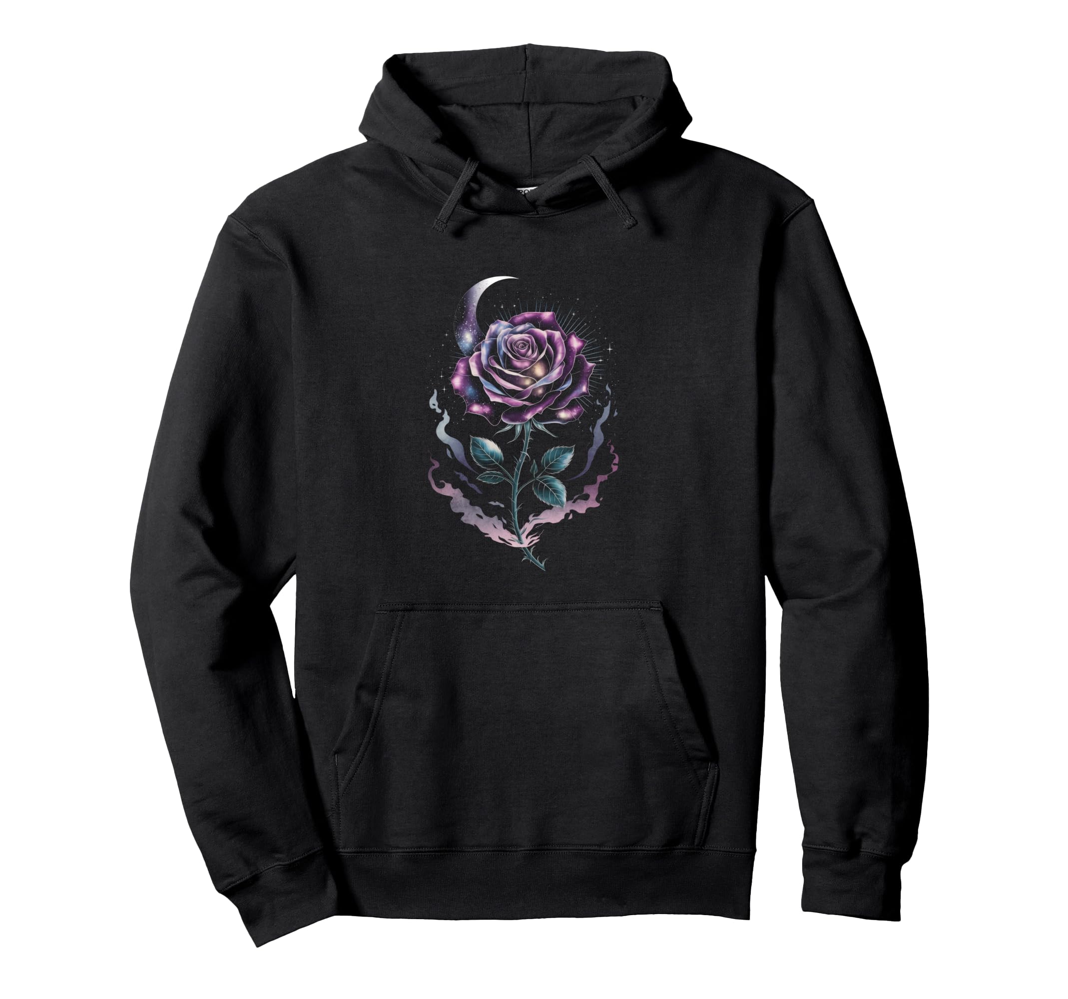 Rose Roses Soft Grunge Rose Goth Aesthetic Hoodie - Custom Art Print Unisex - T-Shirt, Sweatshirt, Hoodie