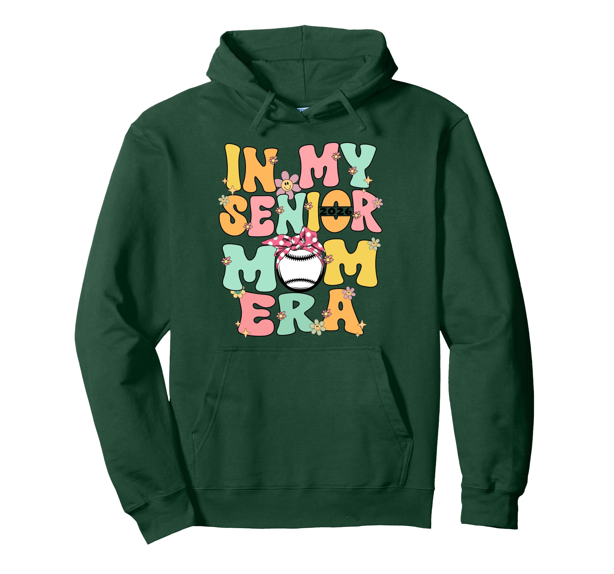My Senior Mom Era Senior Mom Class 2026 Hoodie - Graphic Print Men Women - T-Shirt, Sweatshirt, Hoodie