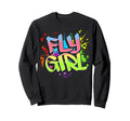 Fly 80S 90S Old School Hip Hop Sweatshirt - Aesthetic Graphic Unisex - T-Shirt, Sweatshirt, Hoodie