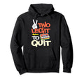 Two Legit To Quit 2Nd Birthday Hiphop Hoodie - Graphic Print for Adults - T-Shirt, Sweatshirt, Hoodie