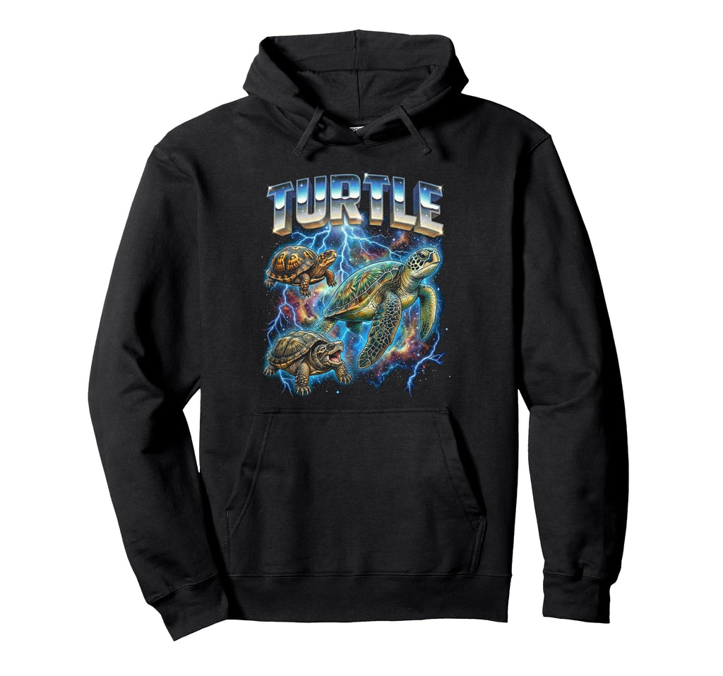Turtle 80S Funny Sea Turtle 90S Hoodie - Unique Graphic Men Women - T-Shirt, Sweatshirt, Hoodie