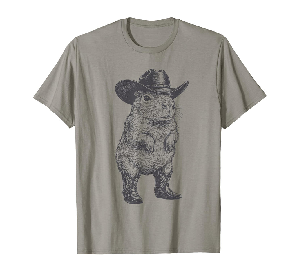 Capybara Cowboy Cowgirl Capybara T-Shirt - Streetwear Style Men Women - T-Shirt, Sweatshirt, Hoodie