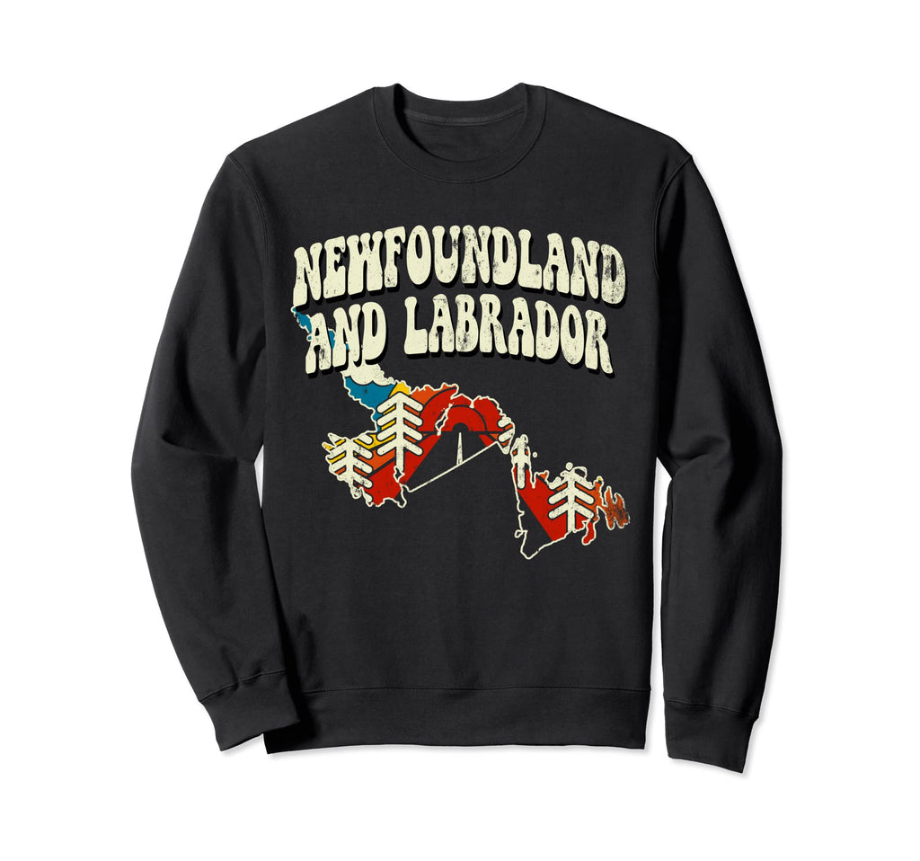 Newfoundland Labrador Province Sweatshirt - Streetwear Style for Adults - T-Shirt, Sweatshirt, Hoodie