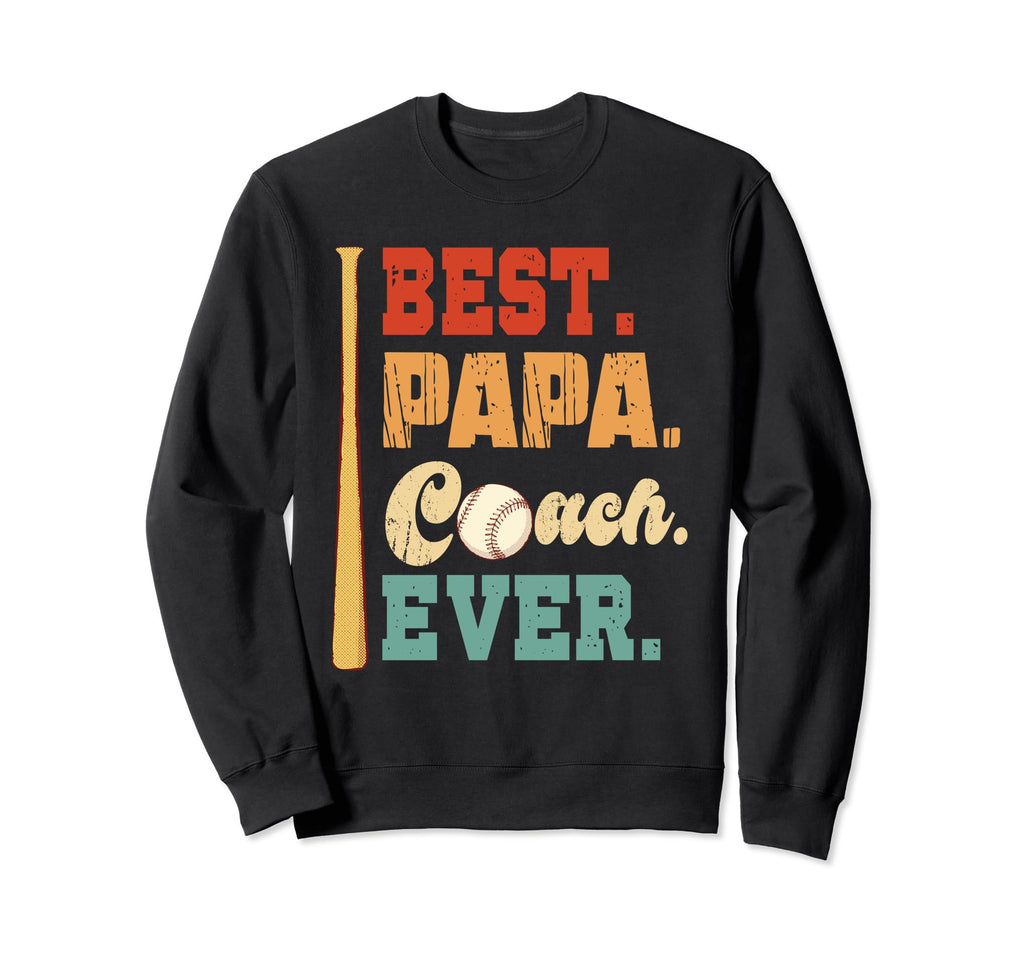 Dad Couch Baseball Usa Flag Sweatshirt - Fun Novelty Design for Adults - T-Shirt, Sweatshirt, Hoodie