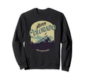 Aspen Colorado 70S Distressed Sweatshirt - Minimalist Print for Adults - T-Shirt, Sweatshirt, Hoodie