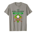 Baseball Your Girlfriend Likes My T-Shirt - Minimalist Print Men Women - T-Shirt, Sweatshirt, Hoodie