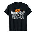 Basketball Dad Family Camo Game Day T-Shirt - Minimalist Print Men Women - T-Shirt, Sweatshirt, Hoodie