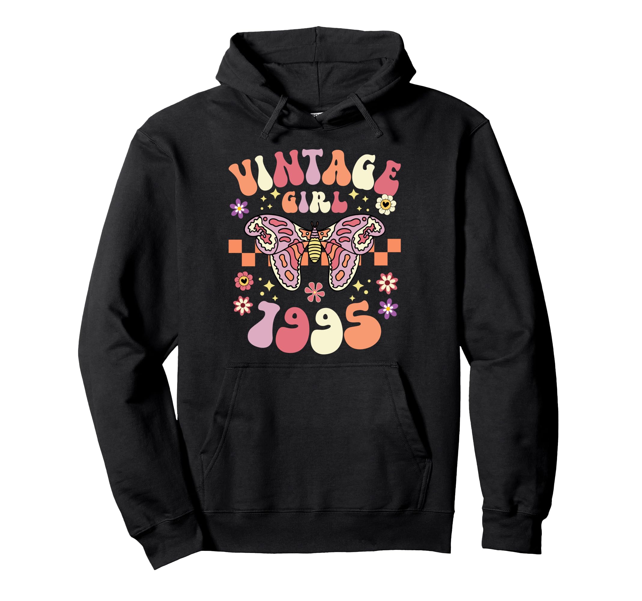 Butterfly Boho 30Th Birthday 1995 Hoodie - Custom Art Print Unisex - T-Shirt, Sweatshirt, Hoodie