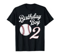2 Years Old Baseball Themed 2Nd T-Shirt - Casual Everyday Wear Unisex - T-Shirt, Sweatshirt, Hoodie