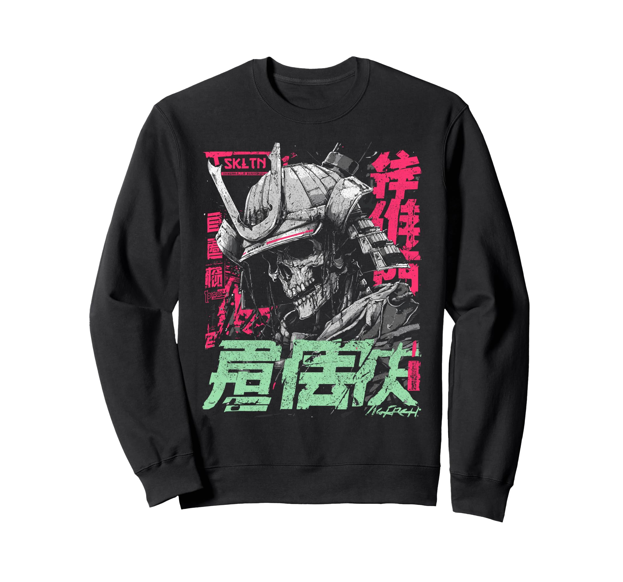 Japanese Streetwear Skeleton Sweatshirt - Streetwear Style for Adults - T-Shirt, Sweatshirt, Hoodie