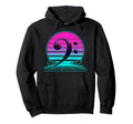 Sunset Bass Clef Hoodie - Casual Everyday Wear Men Women - T-Shirt, Sweatshirt, Hoodie