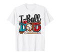 Dad T Ball Groovy Ball Daddy Happy T-Shirt - Aesthetic Graphic for Adults - T-Shirt, Sweatshirt, Hoodie