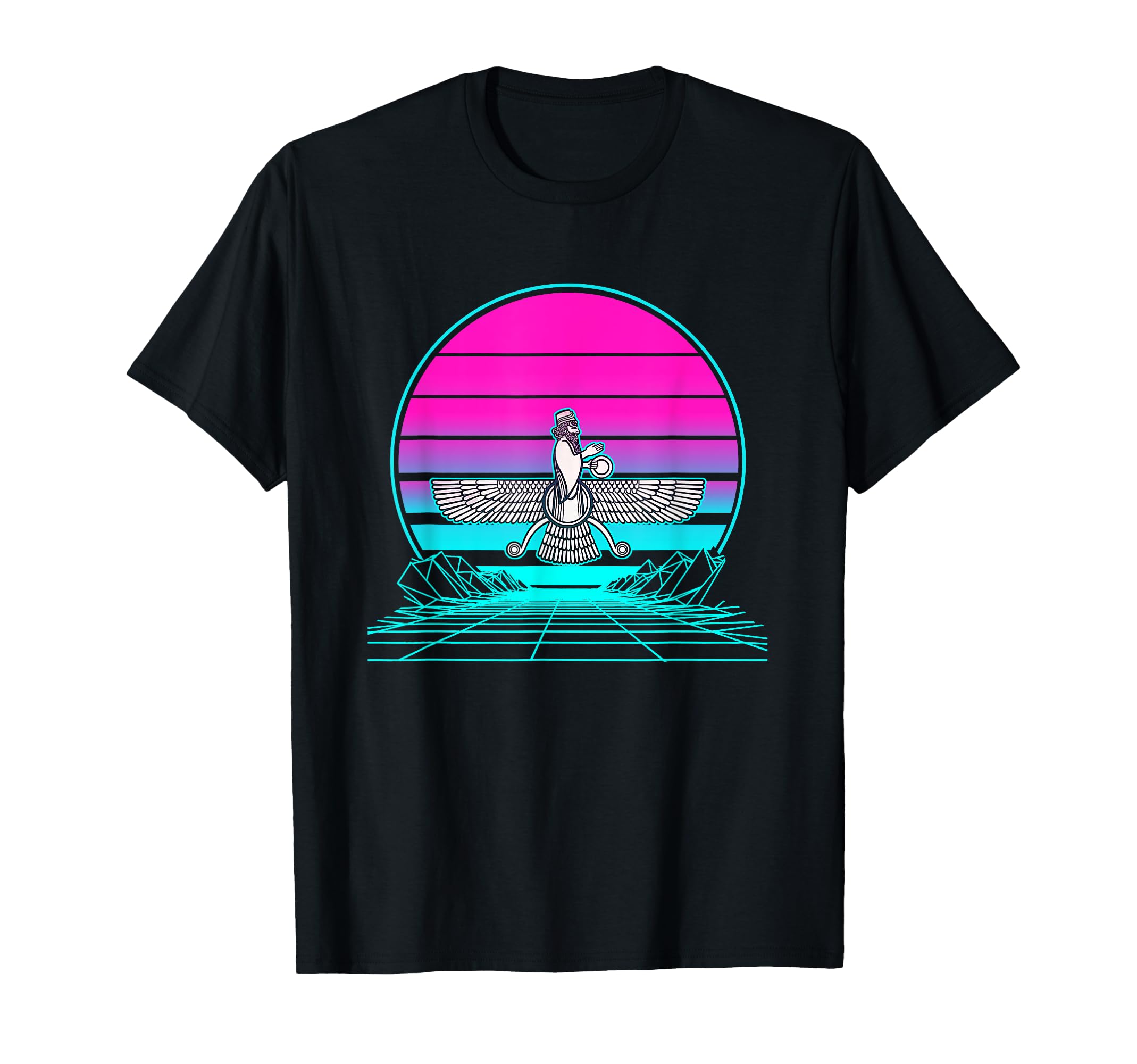 Sunset Anunnaki T-Shirt - Unique Graphic for Adults - T-Shirt, Sweatshirt, Hoodie
