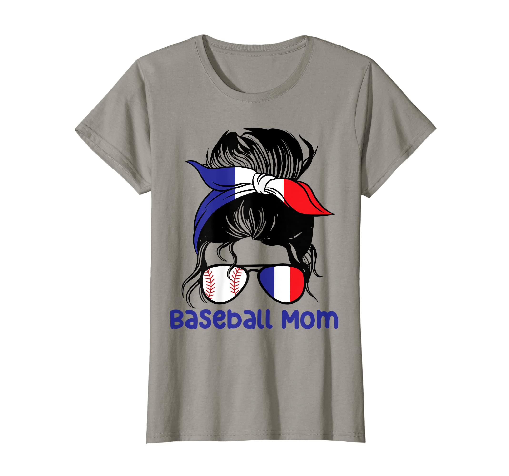 Womens French Baseball Mom Mothers Day T-Shirt - Trendy Graphic Unisex - T-Shirt, Sweatshirt, Hoodie