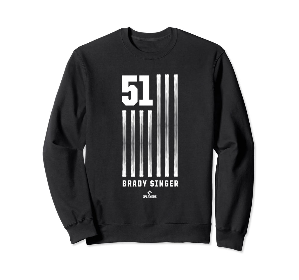 Brady Singer Flag Kansas City Sweatshirt - Unique Graphic for Adults - T-Shirt, Sweatshirt, Hoodie