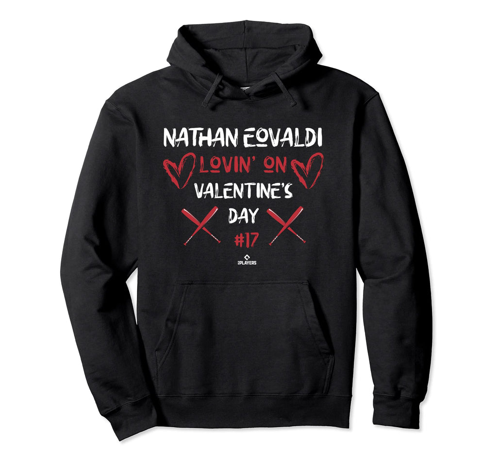 Nathan Eovaldi Lovin Valentines Day Hoodie - Aesthetic Graphic Unisex - T-Shirt, Sweatshirt, Hoodie