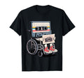 Funny Old Cassette Tape Cartoon T-Shirt - Casual Everyday Wear Unisex - T-Shirt, Sweatshirt, Hoodie