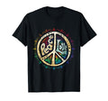 Psychedelic Peace Sign Hip Funky T-Shirt - Fun Novelty Design Unisex - T-Shirt, Sweatshirt, Hoodie