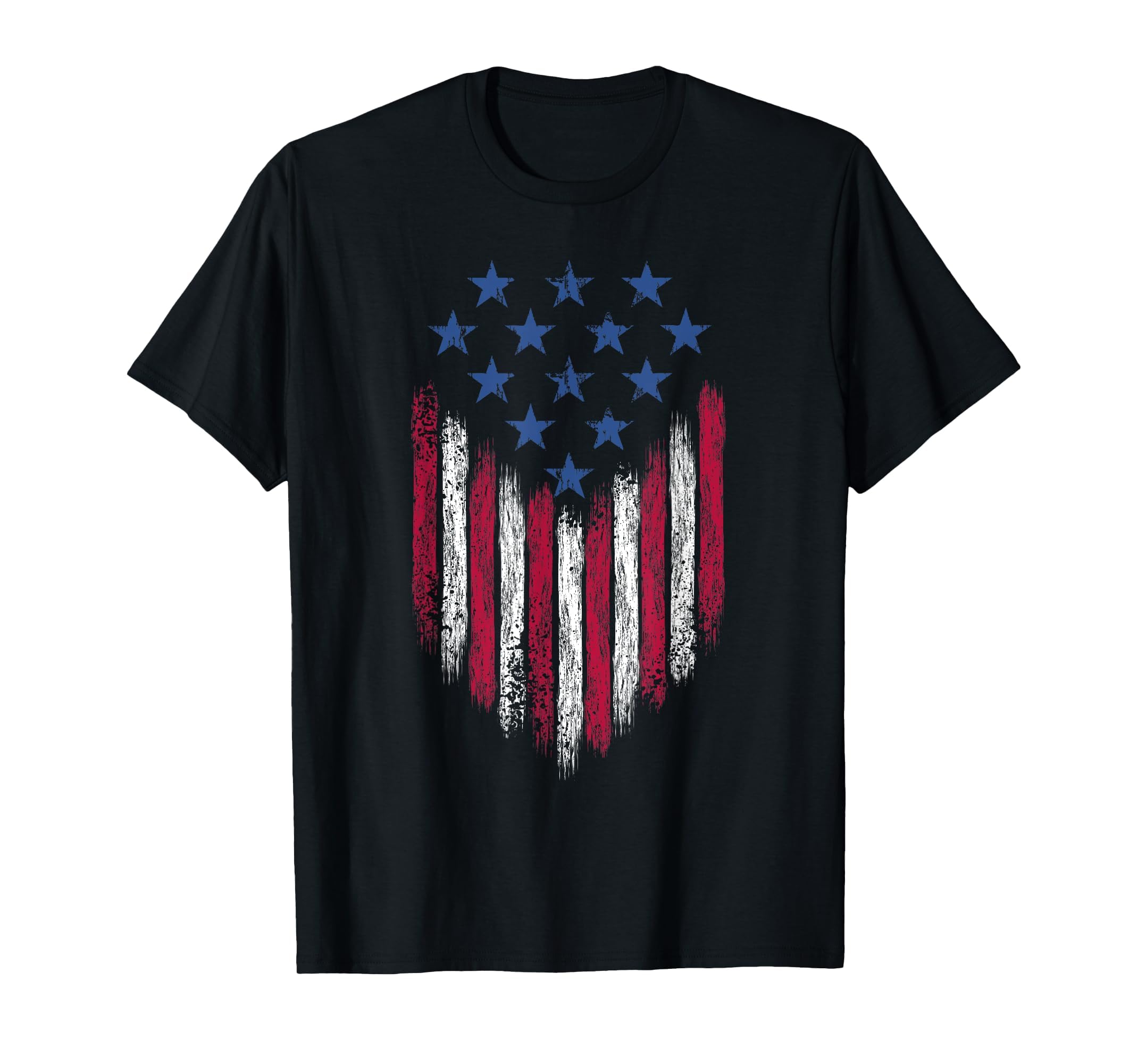 American Flag Stars And Stripes Usa T-Shirt - Casual Everyday Wear Unisex - T-Shirt, Sweatshirt, Hoodie