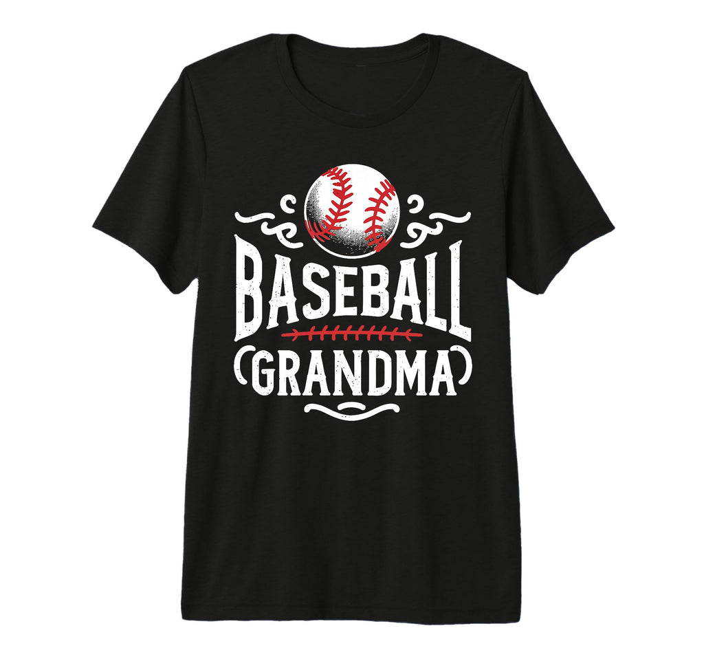 Baseball Grandma Grandmother Granny T-Shirt - Aesthetic Graphic Unisex - T-Shirt, Sweatshirt, Hoodie