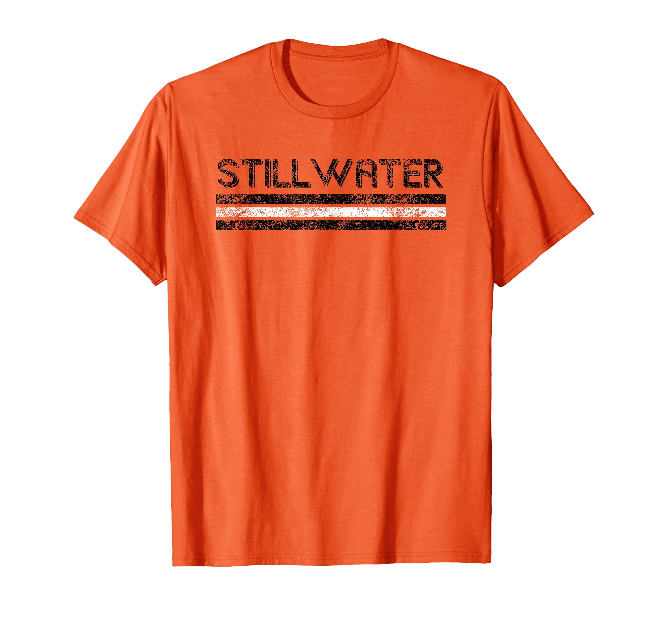 Stillwater Oklahoma Weathered Stripe T-Shirt - Graphic Print Unisex - T-Shirt, Sweatshirt, Hoodie