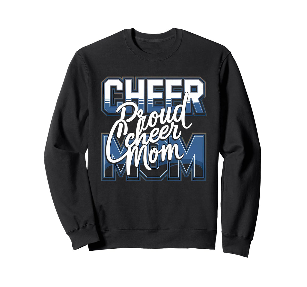 Cheer Mom Mother Bow Cheerleader Sweatshirt - Streetwear Style for Adults - T-Shirt, Sweatshirt, Hoodie