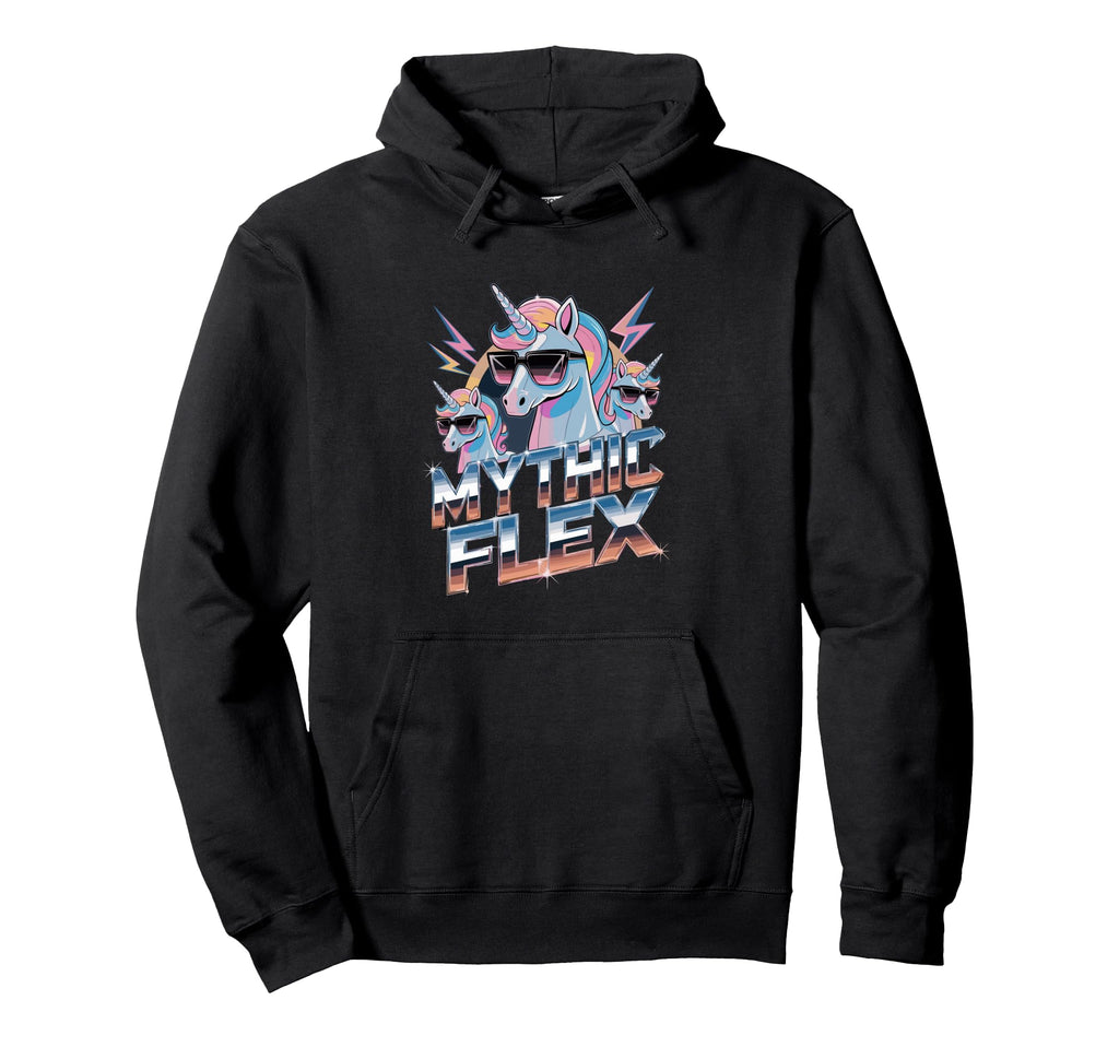 Mythic Unicorn Aesthetic Hoodie - Graphic Print Unisex - T-Shirt, Sweatshirt, Hoodie