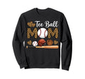 Ball Mom Baseball Tball Mama Sweatshirt - Aesthetic Graphic for Adults - T-Shirt, Sweatshirt, Hoodie