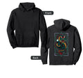 Japanese Aesthetic Dragon Vaporwave Hoodie - Custom Art Print Men Women - T-Shirt, Sweatshirt, Hoodie