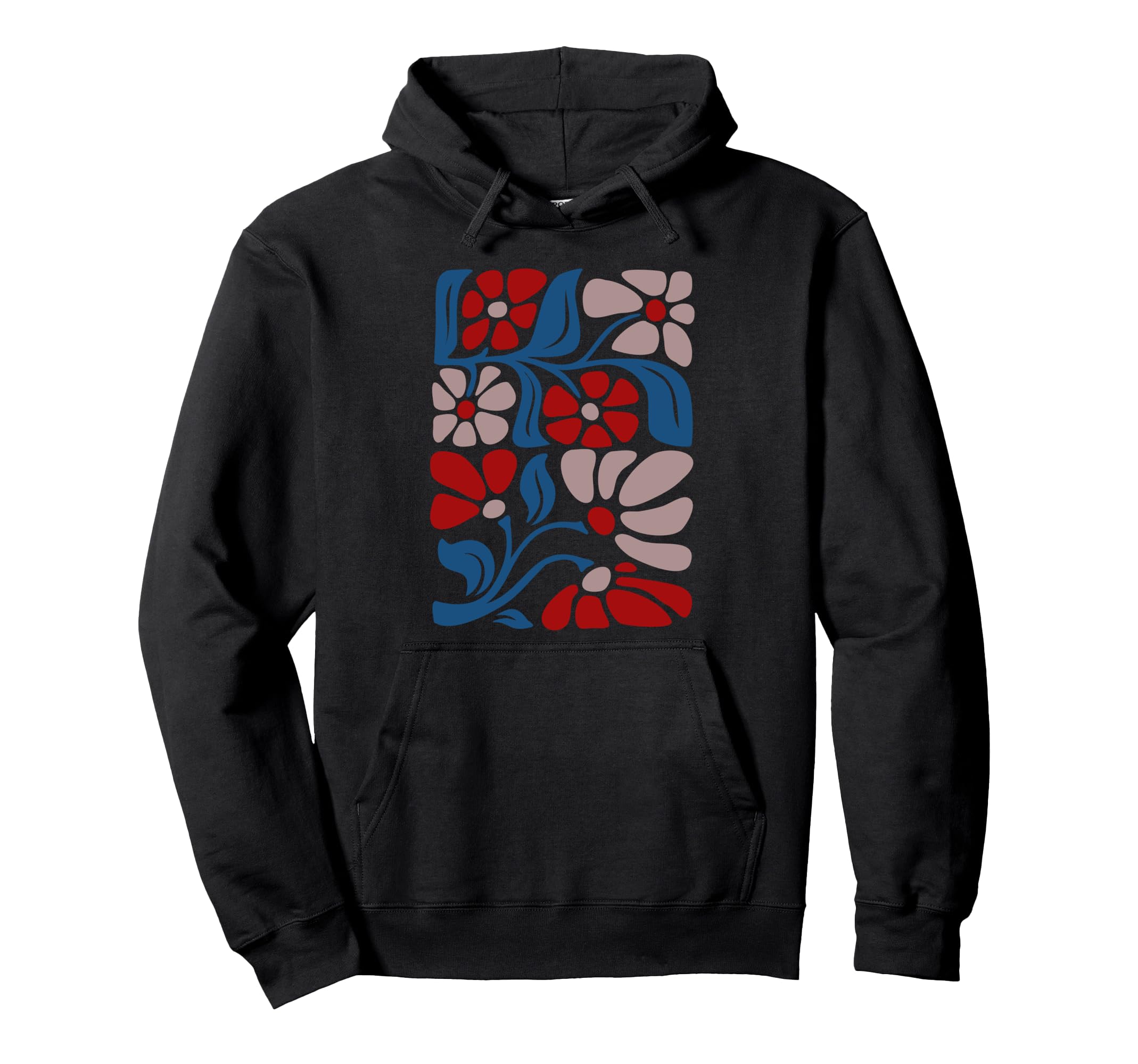 Boho Floral Art Summer Hoodie - Unique Graphic Men Women - T-Shirt, Sweatshirt, Hoodie